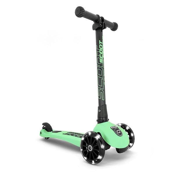 Scoot and Ride Highway Kick 3 LED Scooter - Kiwi