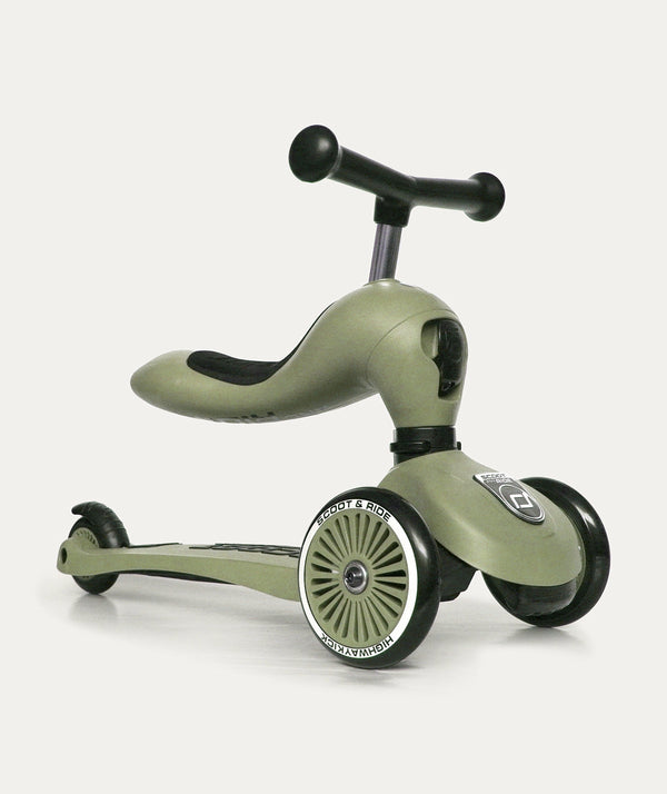 Scoot and Ride Highway Kick 1 - Olive