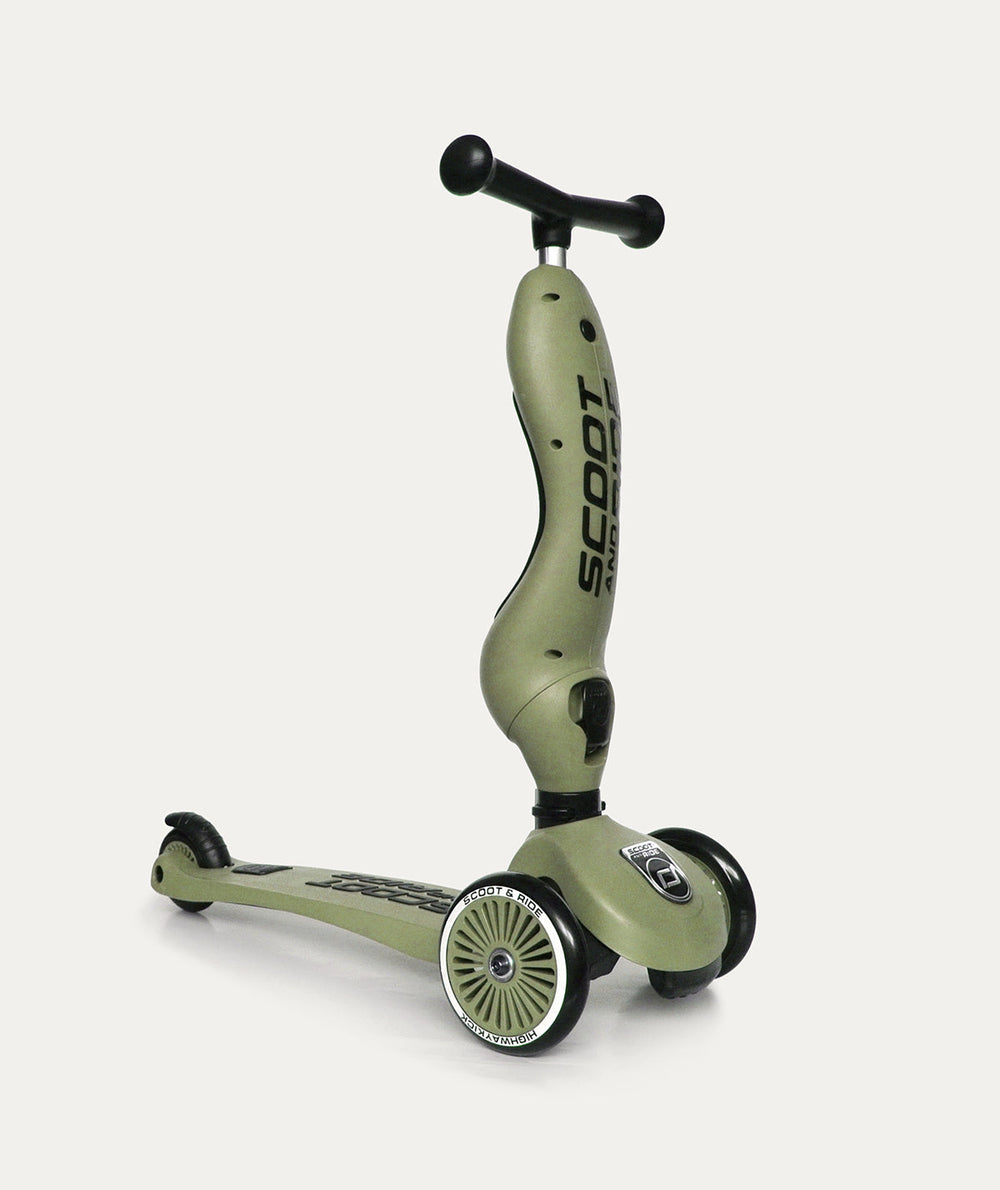Scoot and Ride Highway Kick 1 - Olive