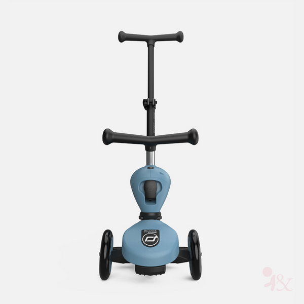 Scoot and Ride Highwaykick 1 Push and Go - Steel