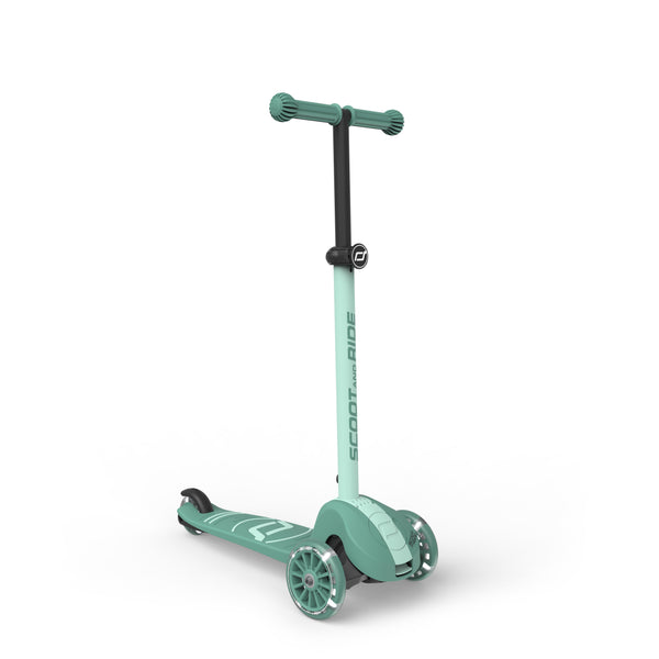 Scoot and Ride Highway Kick 3S LED Scooter - Forest