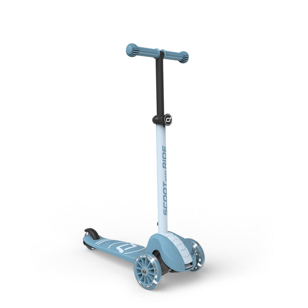 Scoot and Ride Highway Kick 3S LED Scooter - Steel