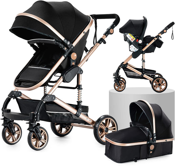 MagicZC® 3 in 1 Portable Travel Stroller Folding Prams