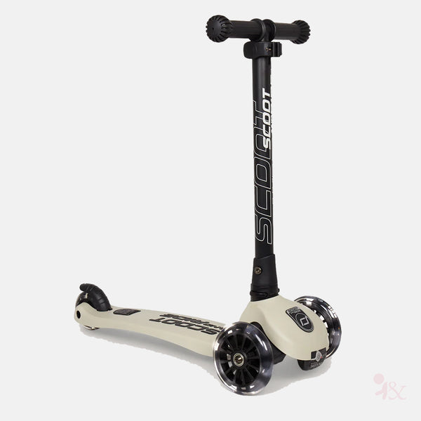 Scoot and Ride Highway Kick 3 LED Scooter - Ash