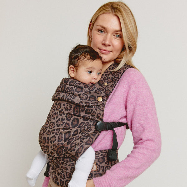 Bizzi Growin Nomad Air Animal Print Baby Carrier - Jaguar