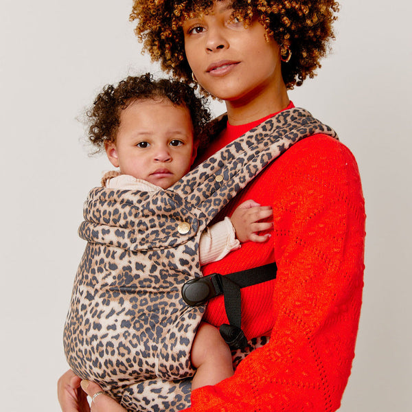 Bizzi Growin Nomad Air Leopard Animal Print Baby Carrier