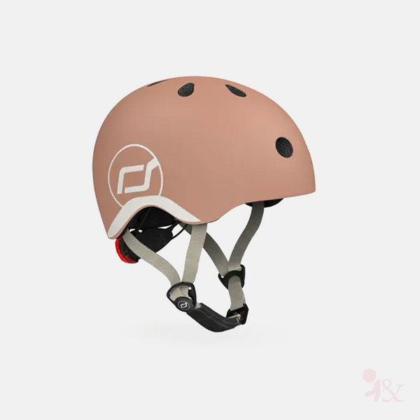 Scoot and Ride Helmet - Mocha