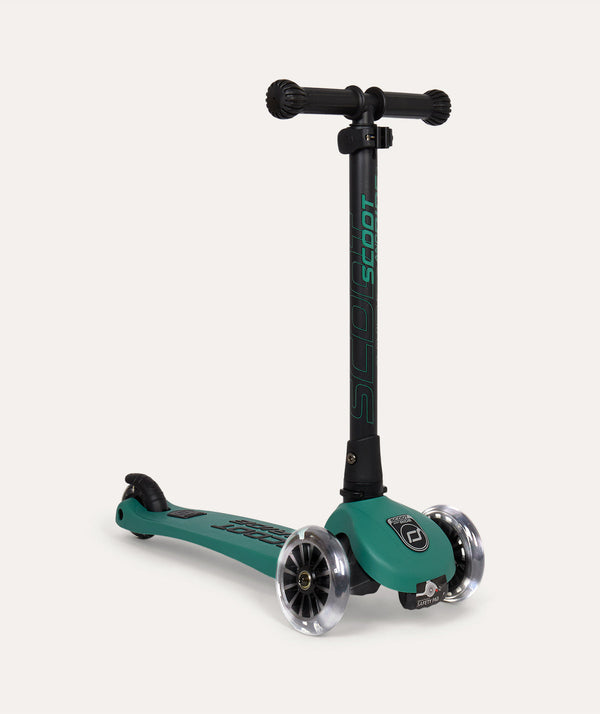 Scoot and Ride Highway Kick 3 LED Scooter - Forest